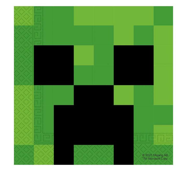Minecraft Napkins ( 20 Pieces )