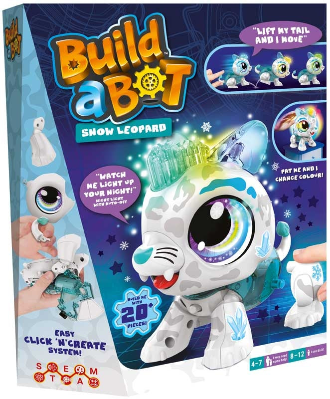 Build A Bot Snow Leopard