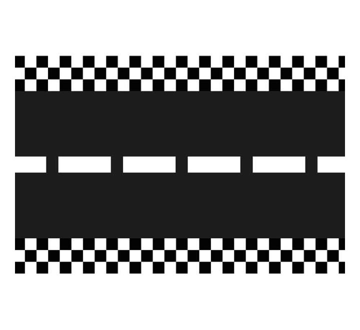 Race Track Table Runner