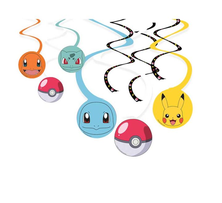 Pokemon Swirl Decoration