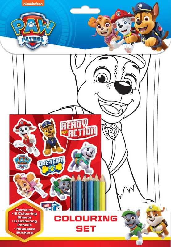 PAW Patrol Coloring Set
