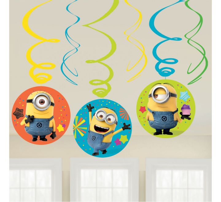 Despicable Me Minions Swirl Decorations