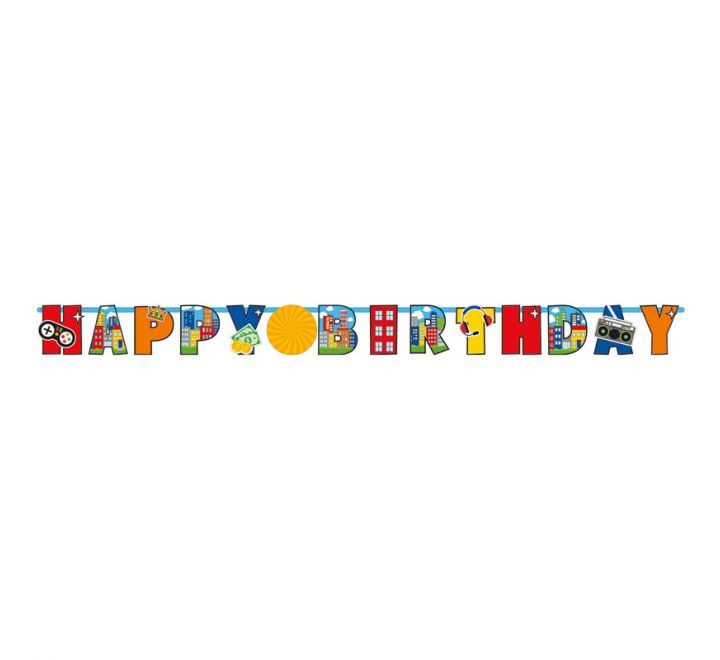 Roblox Party Town Letter Banner 1.8m