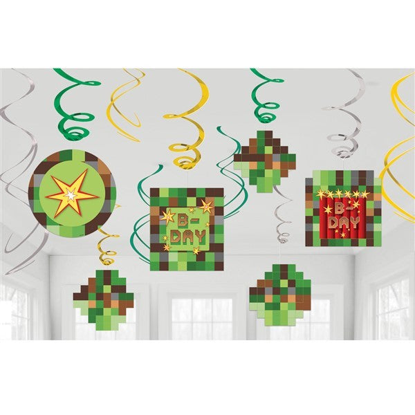 Minecraft Swirls