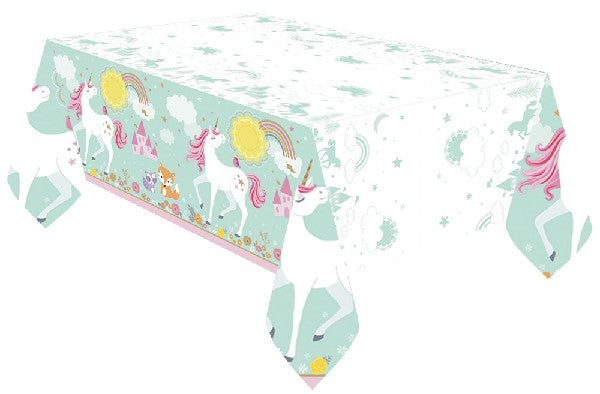 Magical Unicorn Plastic Table Cover