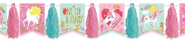 Magical Unicorn Tassel Garland