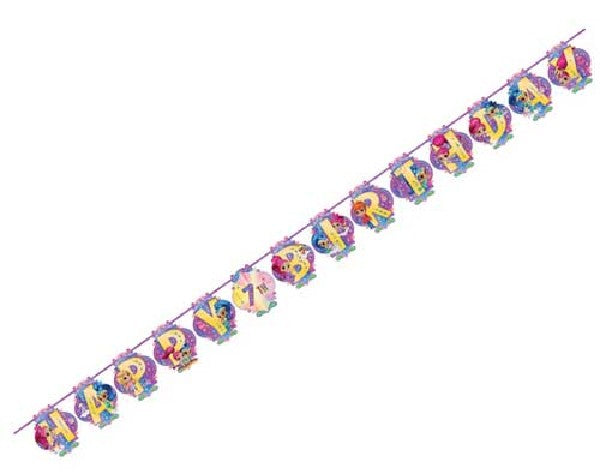 Shimmer And Shine Letter Banner