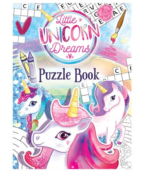 Mini Unicorn Puzzle Book