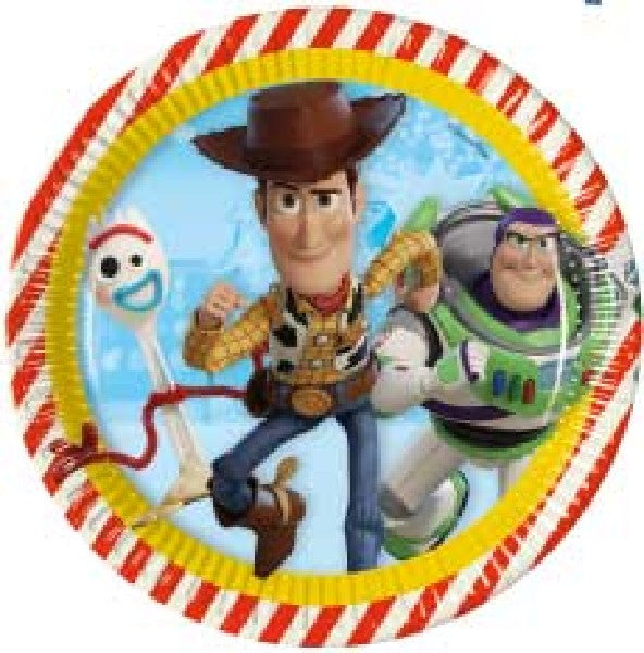 Disney Toy Story 4 Plates (8 Pieces)