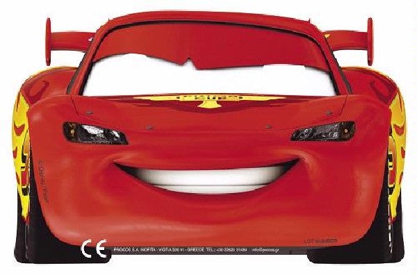 Disney Cars Shaped Die Cut Masks