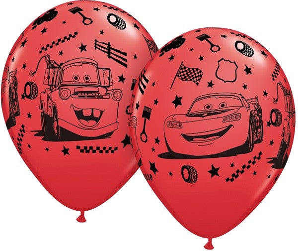Disney Cars Lightning McQueen Balloons (6 pieces)