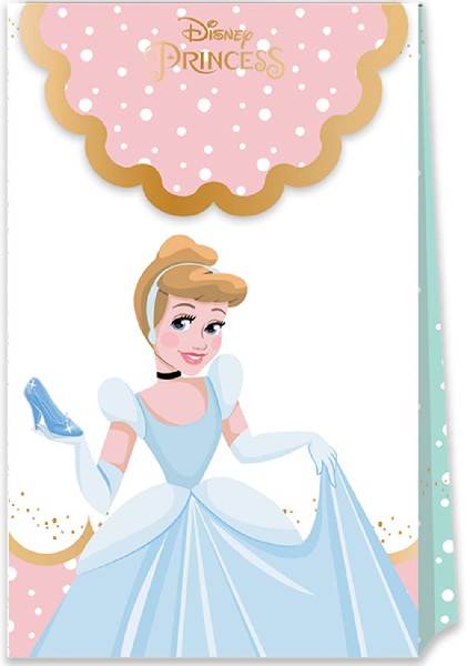 Disney Princess Paper Bags (6 Pieces)