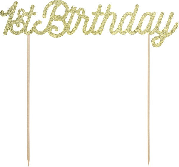 1st Birthday Cake Topper