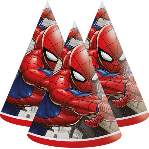 Spiderman Crime Fighter Party Hats