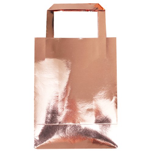 Pick & Mix Rose Gold Paper Party Bags - 26cm