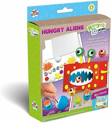 Recycled Box Aliens