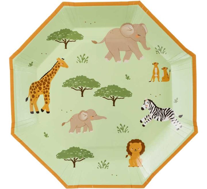 Safari Plates