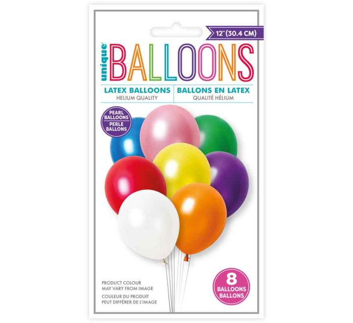 Pearlised Balloons