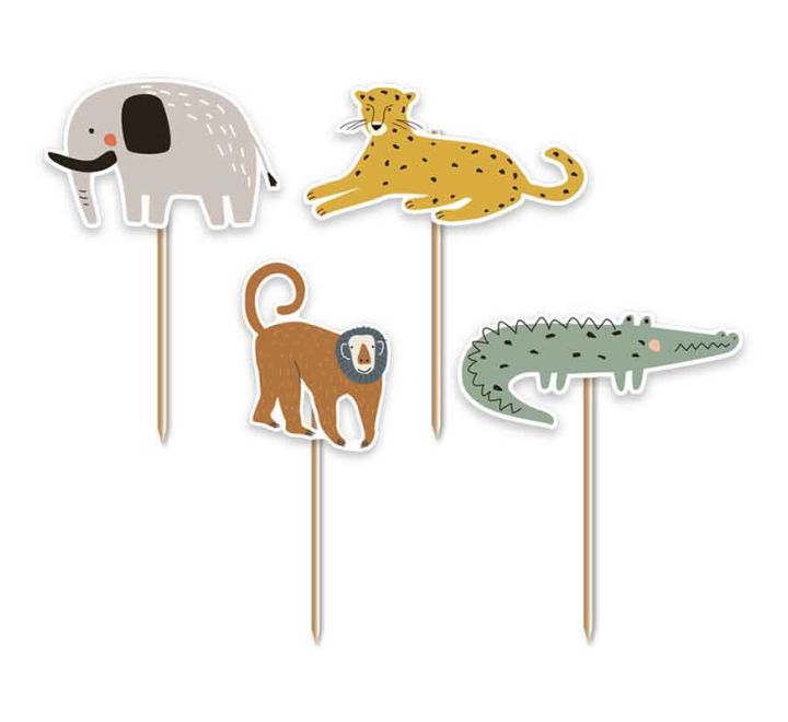 Safari Cupcake Toppers