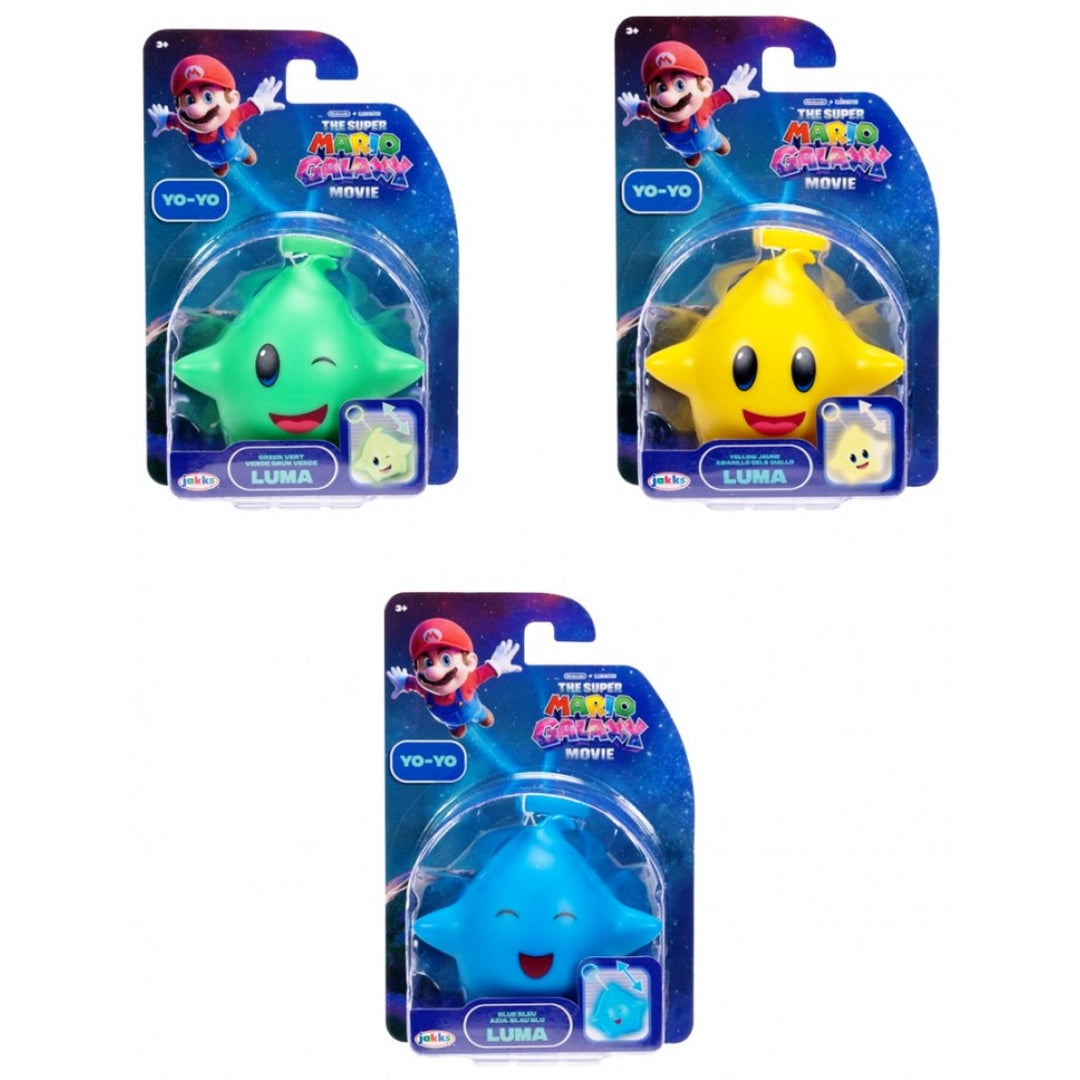 Super Mario Galaxy Movie Luma Glow-in-the-Dark Yoyo