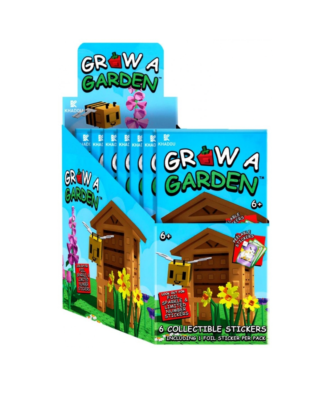 Grow A Garden Sticker Card Pack