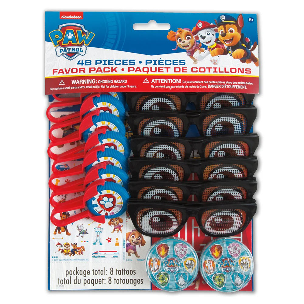 Paw Patrol Favor Pack