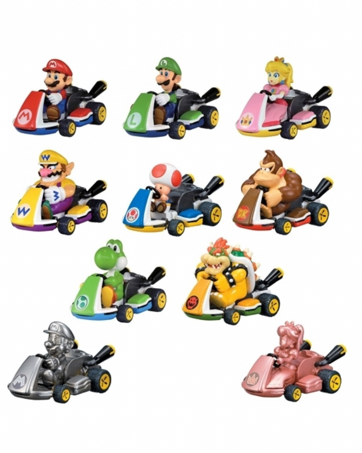 Mario Kart Pull Backs