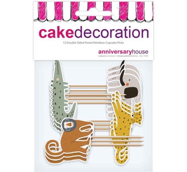 Safari Cupcake Toppers