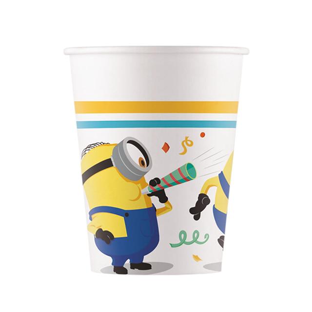 Minions Paper Cups 200ml ( 8 Pieces )