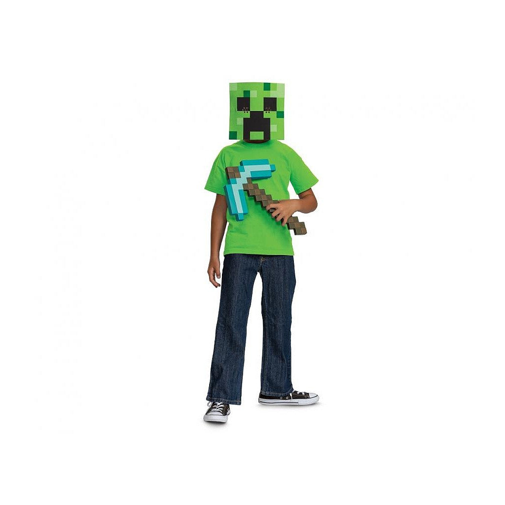 Minecraft Pickaxe And Mask Set