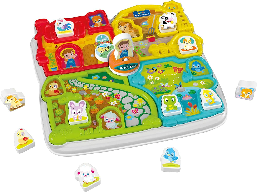 Animals Colorful Interactive Animal Farm Clementoni