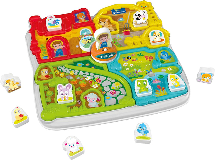 Animals Colorful Interactive Animal Farm Clementoni