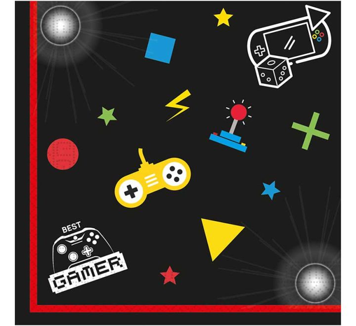 Gaming Party Napkins