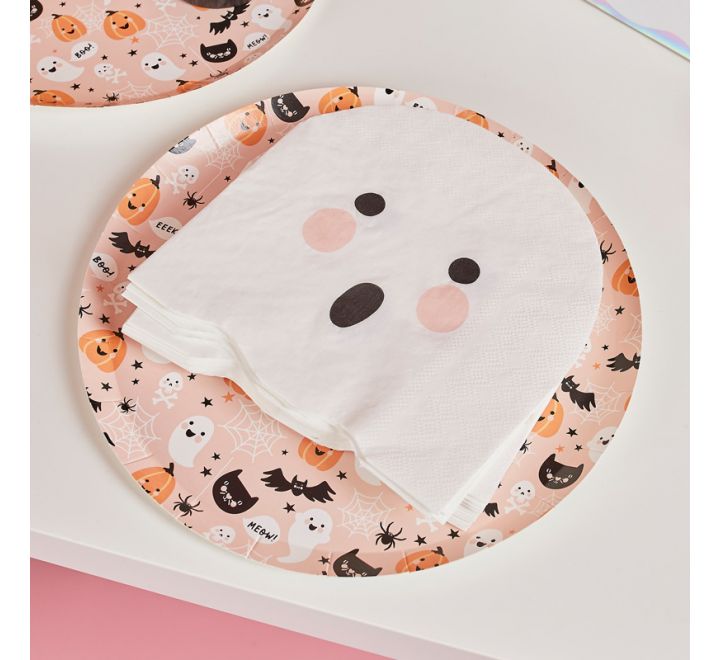 Boo The Ghost Paper Napkins ( 20 Pieces )