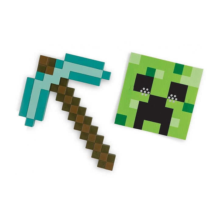 Minecraft Pickaxe And Mask Set