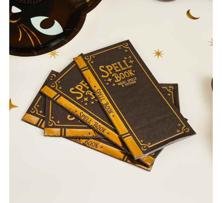 Spell Book Paper Napkin ( 16 Pieces )