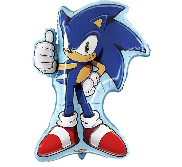 Sonic The Hedgehog Foil Balloon