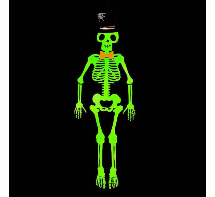 Hanging Skeleton Glow In the Dark Game