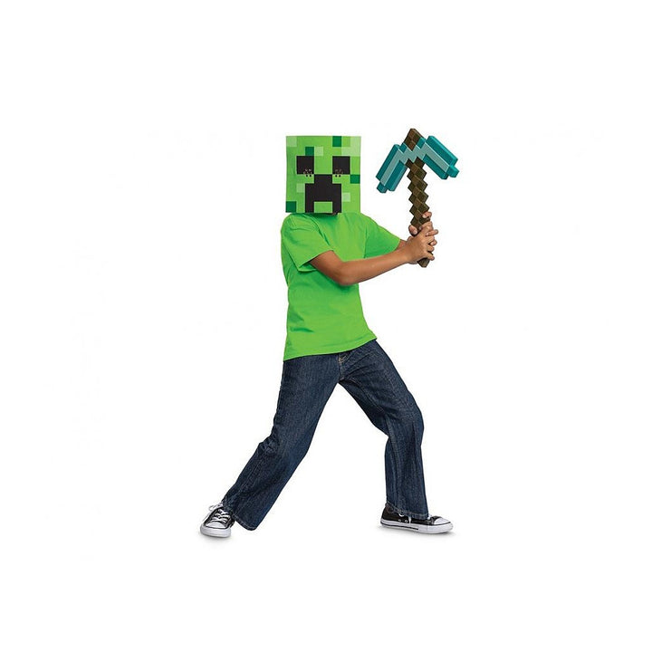Minecraft Pickaxe And Mask Set