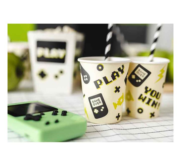 Gamer Cups ( 6 Pieces )