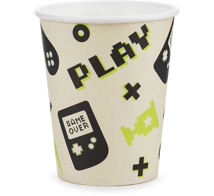 Gamer Cups ( 6 Pieces )