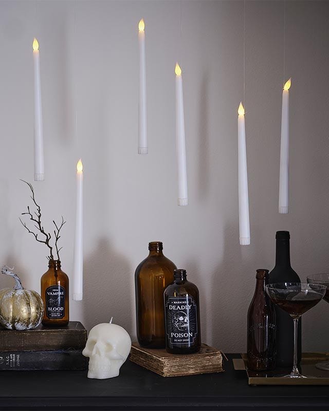 Floating Candles with Lights ( 6 )