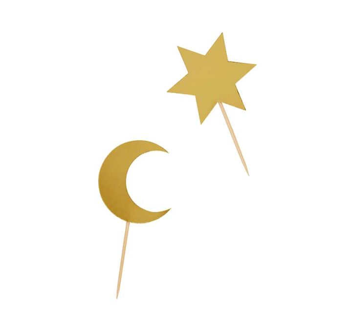 Moon & Star Food Picks