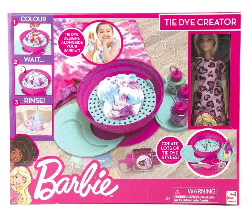 Barbie Tie Dye Creator Machine With Pop