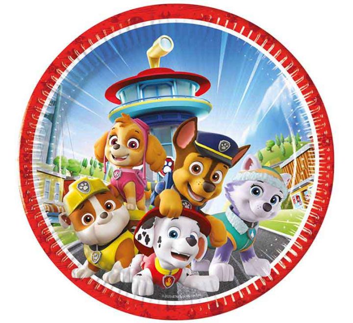 Paw Patrol Plates 23cm