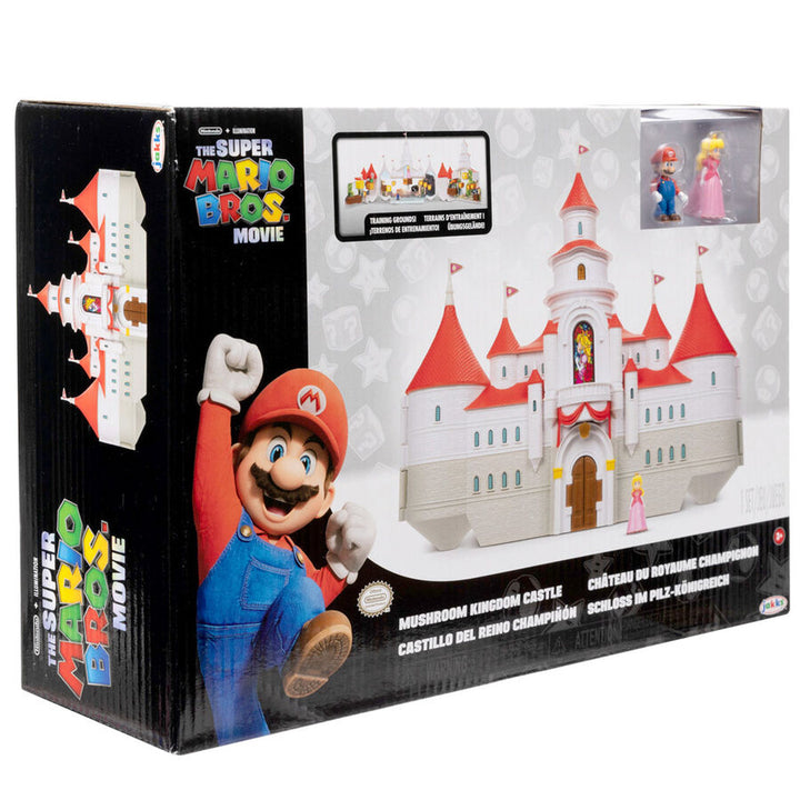 Super Mario Mushroom Kingdom Castle Mini Playset