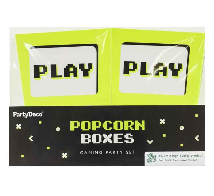 Popcorn Play Boxes ( 6 Pieces )