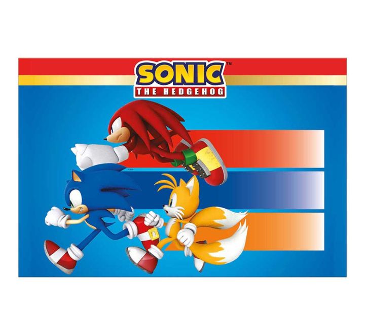 Sonic Plastic Tablecover