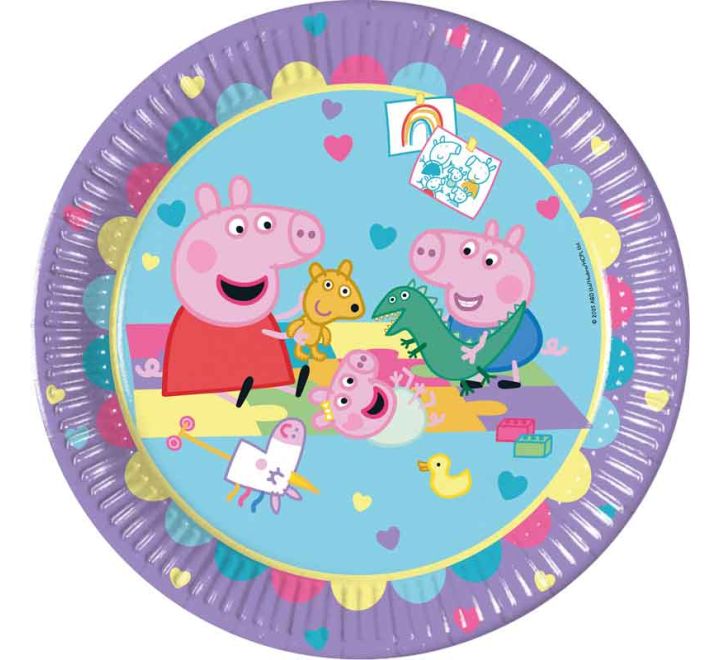 Peppa Pig Paper Plates 23cm