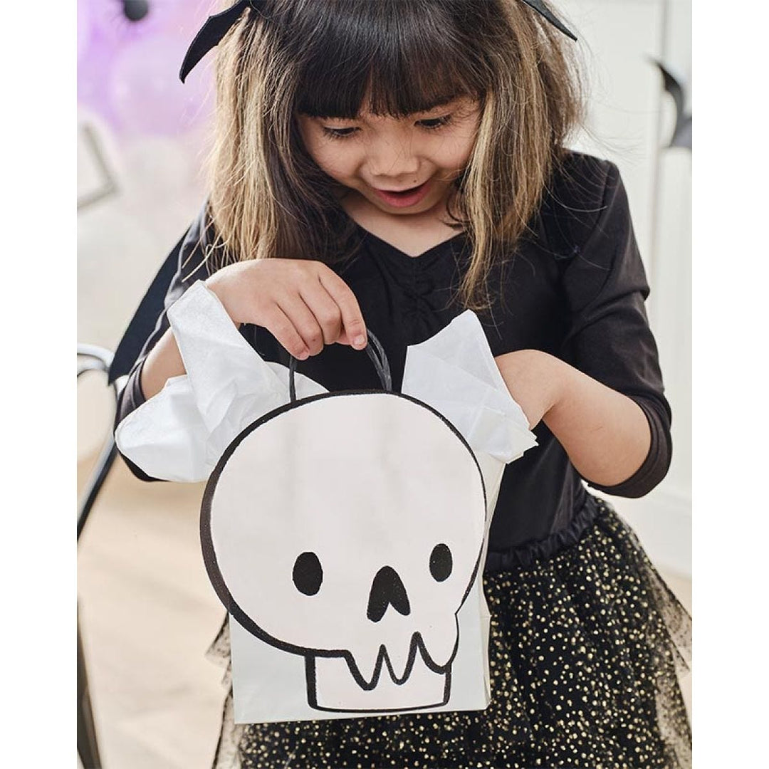 Skull Paper Party Bags ( 6 )